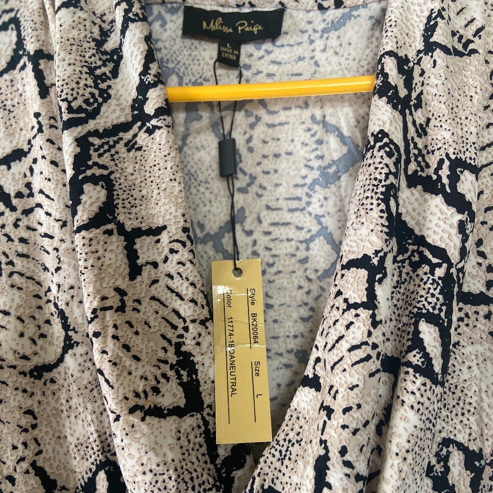 Snake print dress - Picture 2 of 2